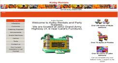 Desktop Screenshot of kolby-rentals.com